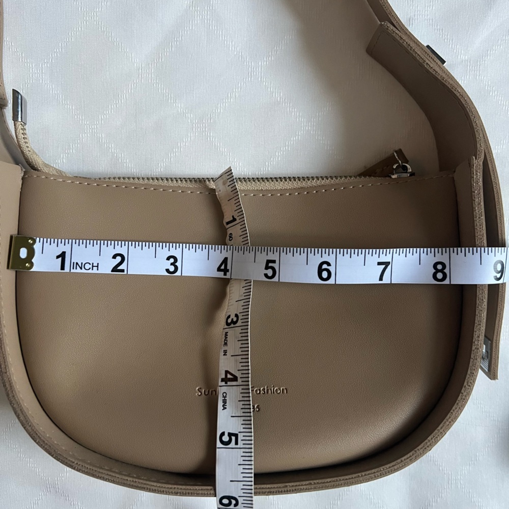 Tan Shoulder Crossbody Bag For Women - Picture 12 of 13